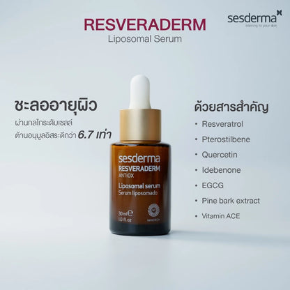 RESVERADERM Antiox Liposomal Serum